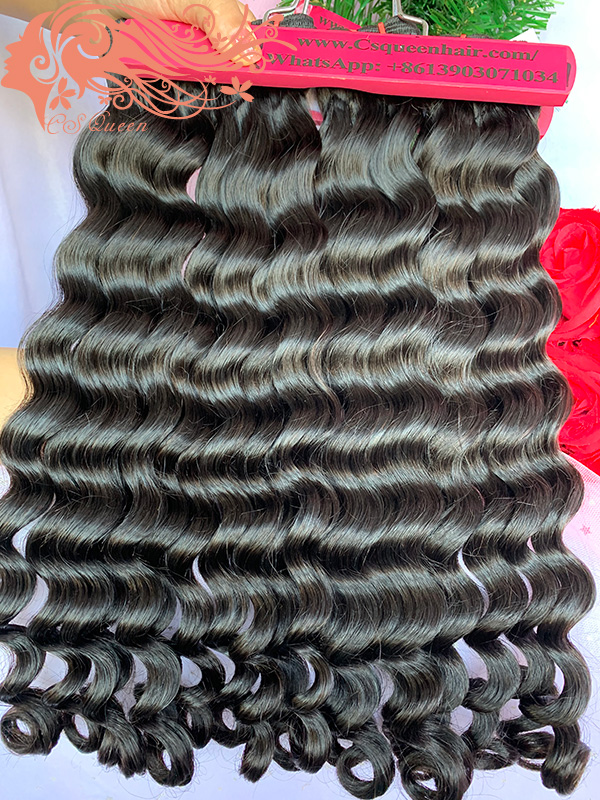 Csqueen Raw Rare Wave 10 Bundles 100% Human Hair Unprocessed Hair